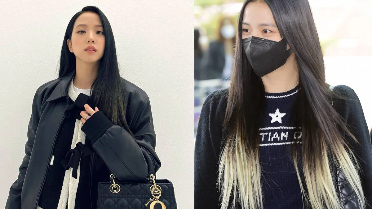 Jisoo of Blackpink flaunts her blonde locks before of her travel to Paris for fashion week.
