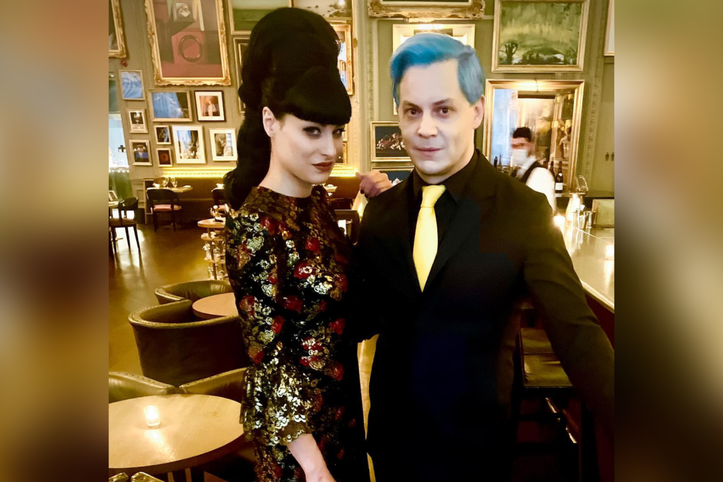 Jack White gets engaged and then marries in Michigan