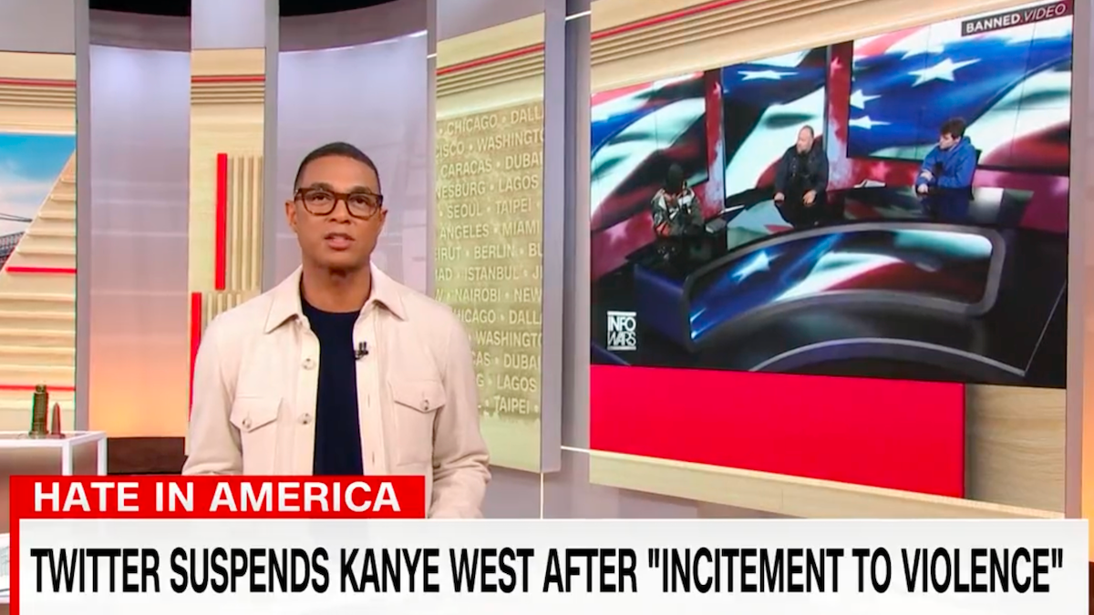 Don Lemon Blasts GOP for Waiting So Long to Delete Their Tweet Supporting Kanye West: ‘It Is Hate in the Mainstream’ (Video)