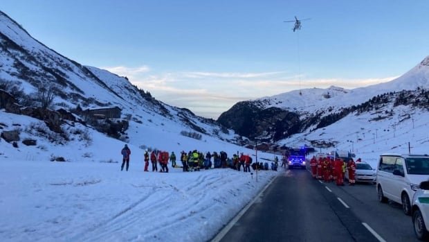 Avalanche in Austria leaves 2 missing, fewer than feared as search efforts continue