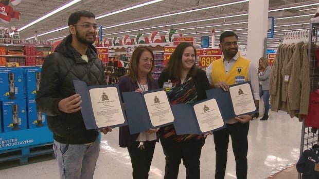 Moncton Walmart staff recognized by RCMP for role in locating abducted Florida boy