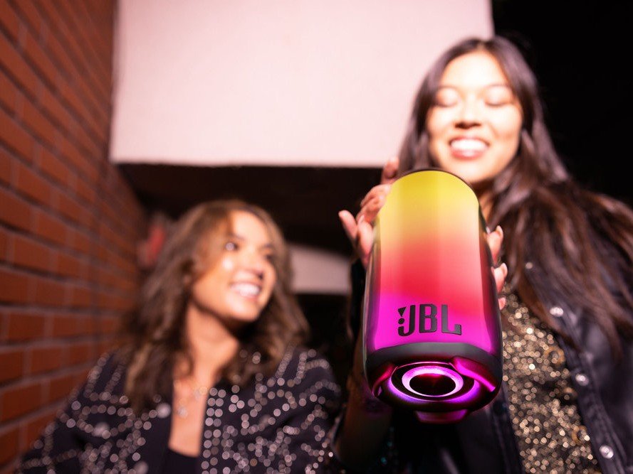 JBL Pulse 5 Portable Speaker with vibrant 360° lighting arrives